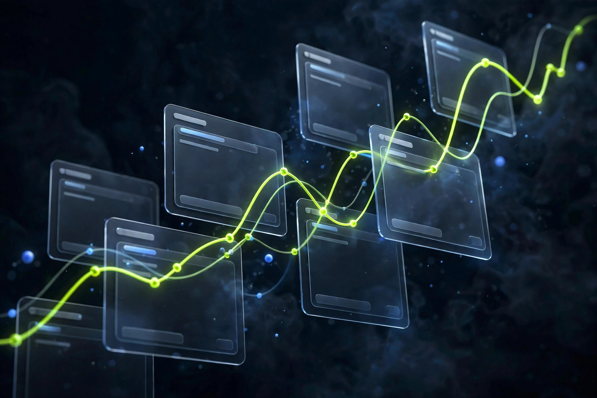 Keyword tracking illustration
